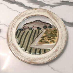 Vietri Tuscany Salad Plate 8.5" Discontinued Pattern